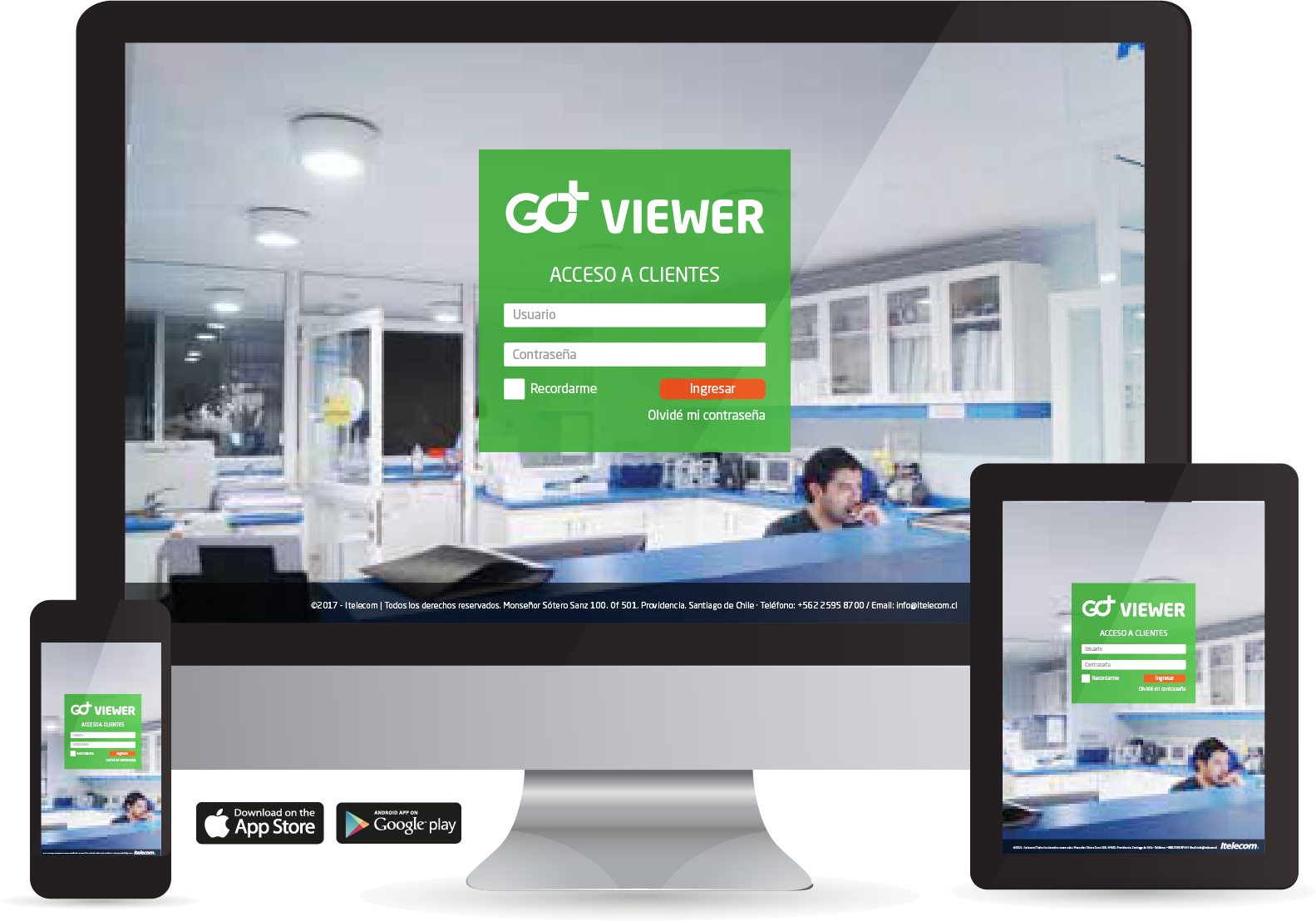 GO viewer go+ itelecom Eficiencia energética