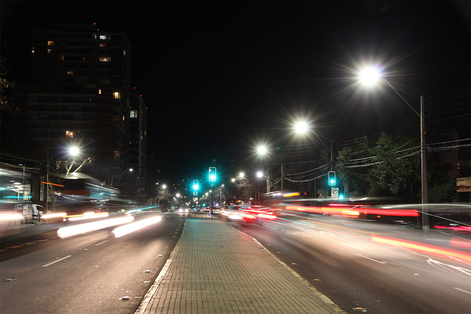 luminarias las condes go+ itelecom Eficiencia energética